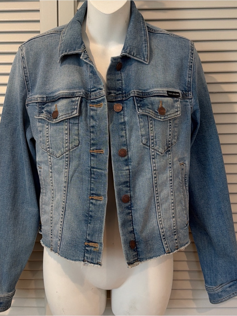 Calvin Klein Jeans Light Blue Denim Jacket